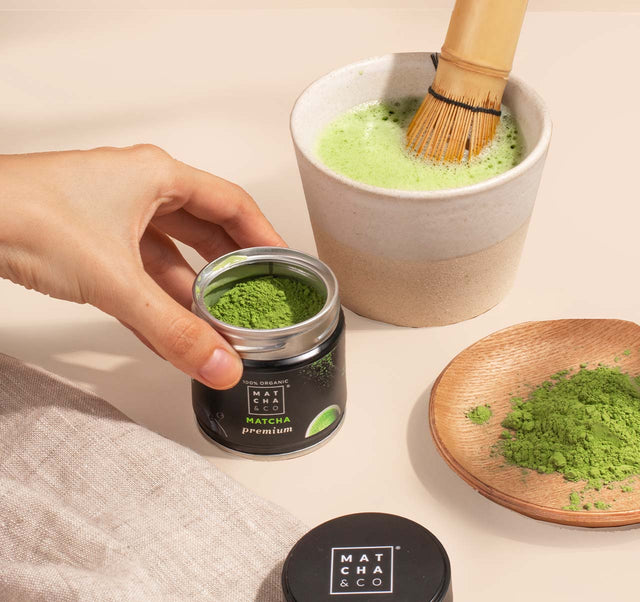 Acheter Thé Matcha Premium 100 Bio. Grade Cérémonial Matcha & CO