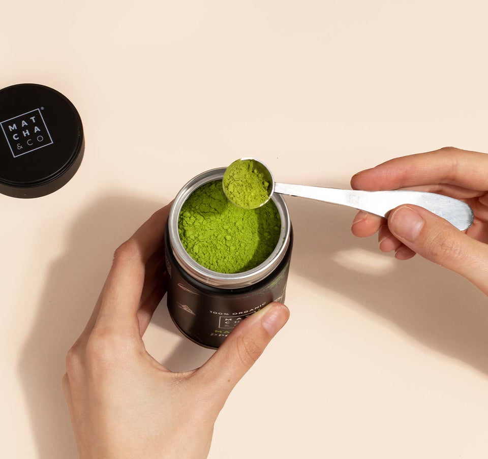 Acheter Thé Matcha Premium 100 Bio. Grade Cérémonial Matcha & CO